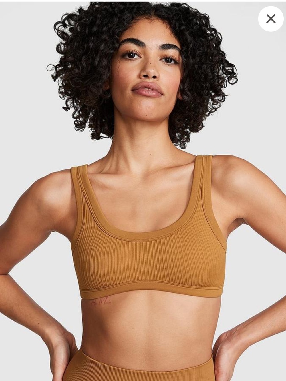 Victoria Secret PINK The Wave Soft Seamless Sports Bra - Large